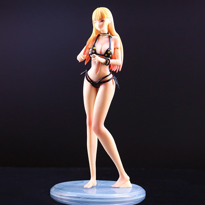 21cm Anime My Dress-Up Darling Action Figure Marin Kitagawa Bikini Swimsuit Sexy Girl PVC Collection Model Doll Toy Kid Gift