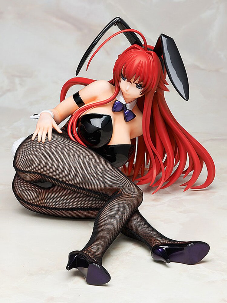 Native FREEing B-style High School DxD Anime Figure Rias Gremory Bare Leg Akeno Himejima Bunny Ver. Action Figure Toys Model