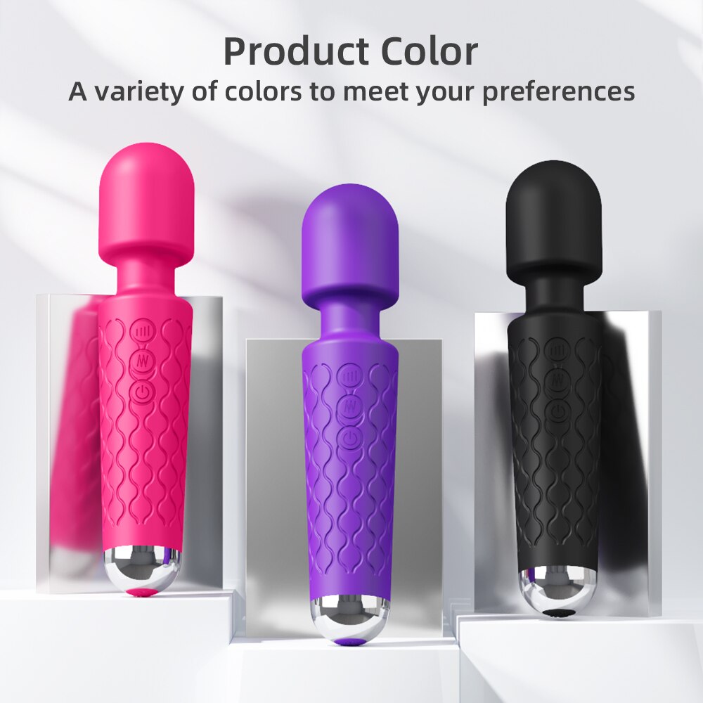 AV Vibrator for Women Clitoris Stimulator USB Rechargeable Massager Goods Sex Toys for Adults 18