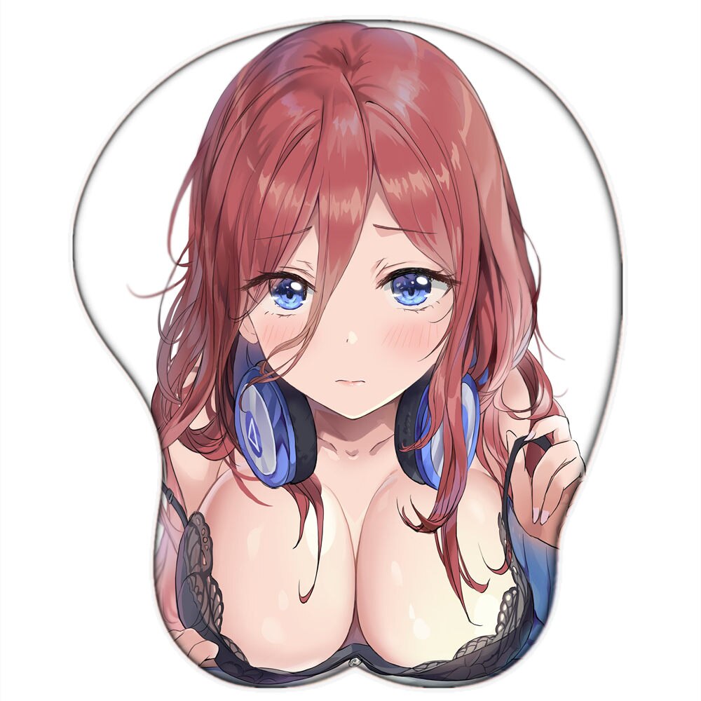 Anime Boobs Mat Go-toubun No Hanayome Nakano Miku Sexy Big Breast 3D M –  K-Minded