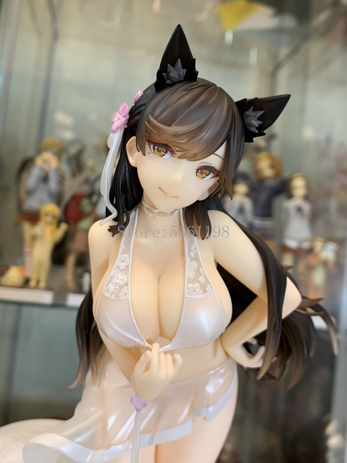 18cm Alter Azur Lane Atago Sexy Anime Figure Azur Lane Atago Manatsu no Koushinkyoku Ver. Action Figure Adult Model Toys