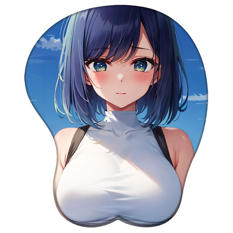 Hoshino Ai Ruby Kana Akane 3D Silicone Mousepad Anime Oshi No Ko 3D Wristband Mouse Pad Anime Gaming Diy 3D Wrist Rest Mouse Mat