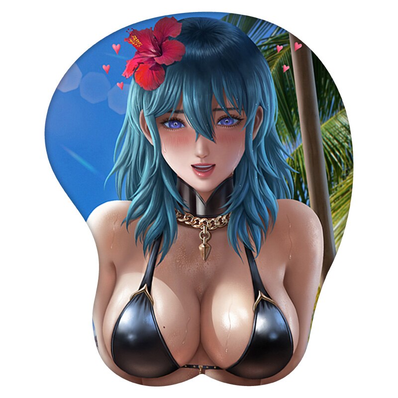 3D Mouse Pad Byleth Fire Emblem  Anime Wrist Rest Silicone Sexy Creative Gaming Mousepad Mat