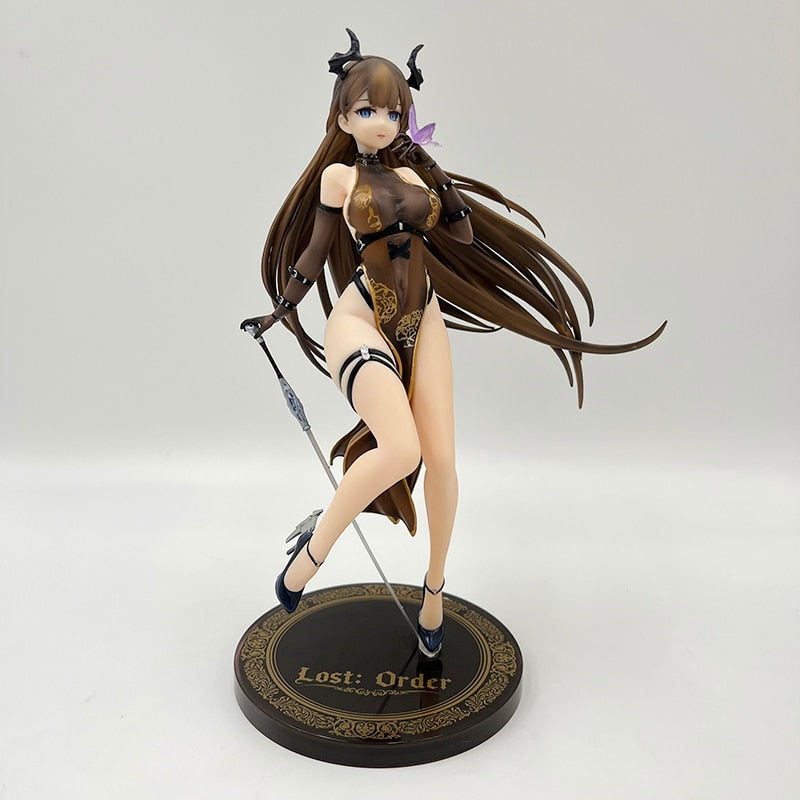 26cm Lost Order Hobby sakura Anime Figure Moen Devil Action Figure Sexy Girl Figure Aldult Collectible Model Doll Toys Gifts