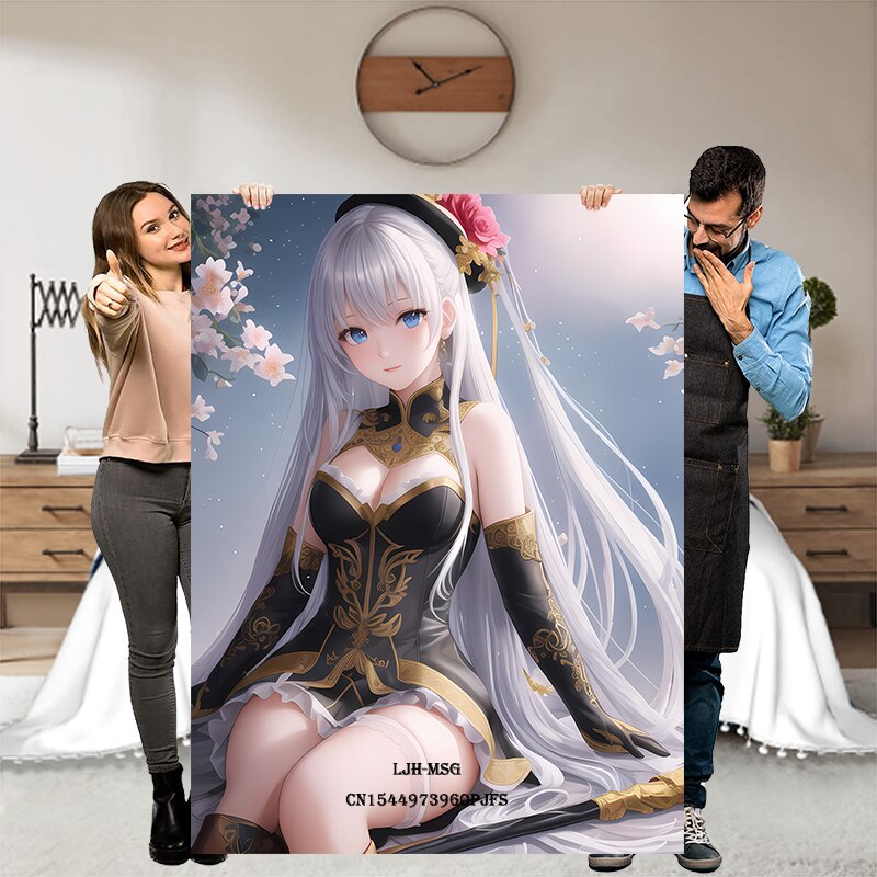 Fairy Blanket Anime Girls Cartoon HD Single Mattress Adult Sofa Bed Set Flannel for Children Teen Covers Bedding Blankets Gifts