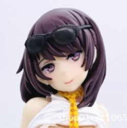 28cm soft ver Alphamax Skytube Toshiue Kanojo 1/6 Anime Girl Figure PVC Action Figure Adult Collectible Model Toys doll Gifts