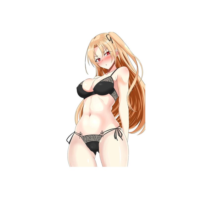 Sexy anime girl Stickers | Bikin Anime girl stickers | Sexy swimsuit stickers | underwear car stickers decal anime cute car accessories decoration