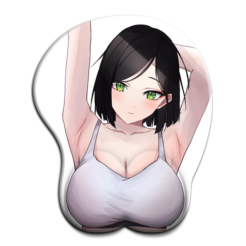 Valorant Viper Big Ass Fade 3D Oppai Gaming Mousepad with Wrist Rest Breasts Mouse Pad Gamer mat