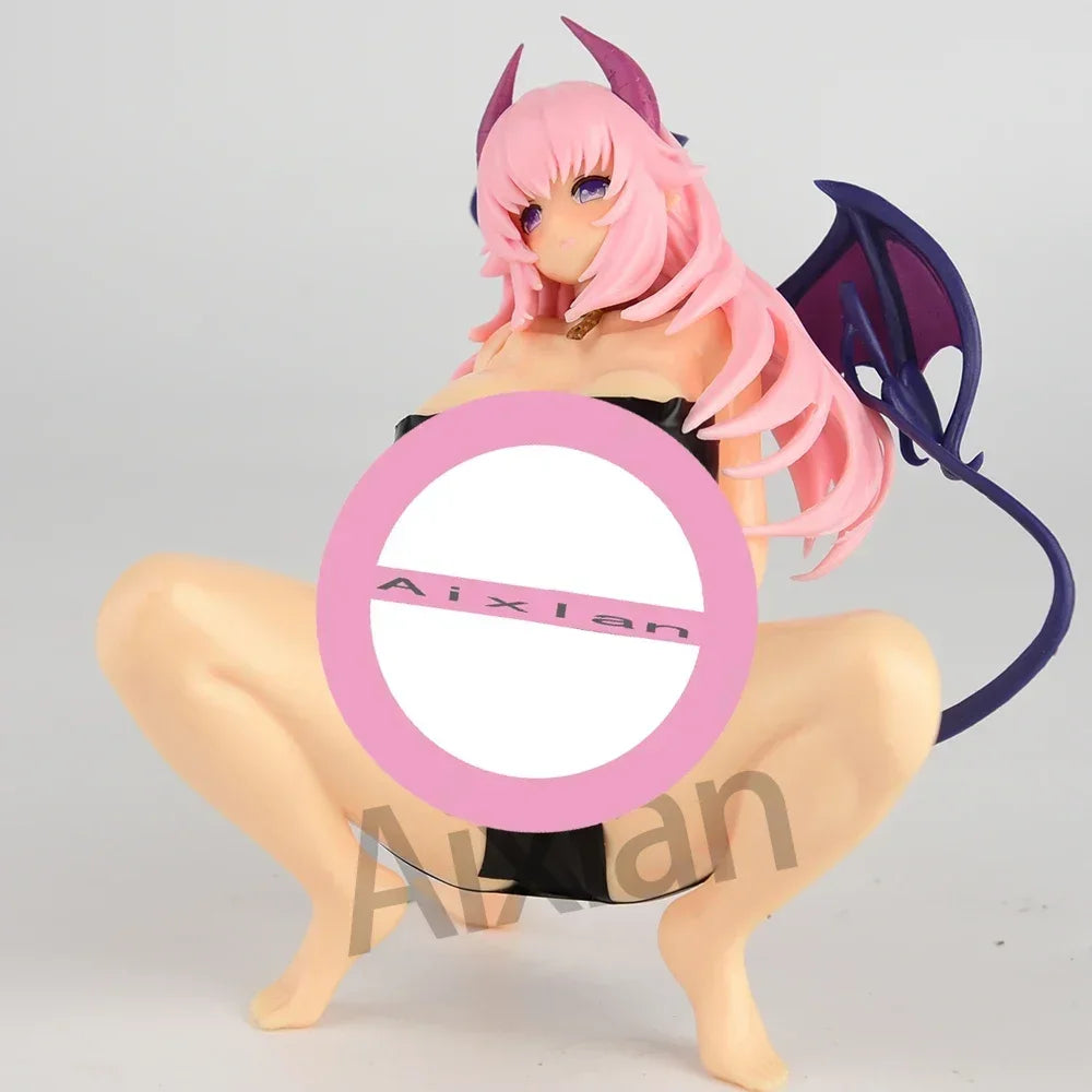 14cm Japanese Anime Figure Succubus Gakuen Nem Figure Lilim Sexy Girl PVC Action Figure Collectible Model Toys Gift