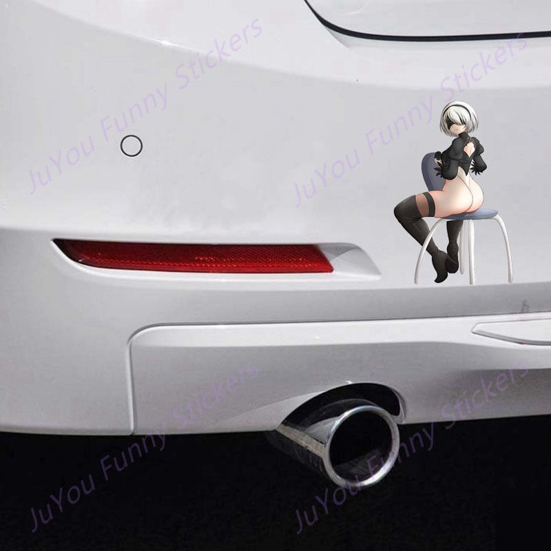 Cheap J8 E46 Drift Art For Car Stickers Decal Anime Cute Car Accessories  Decoration Stickers On The Car Funny Vinyl Decal Waterproof Decoration   Joom