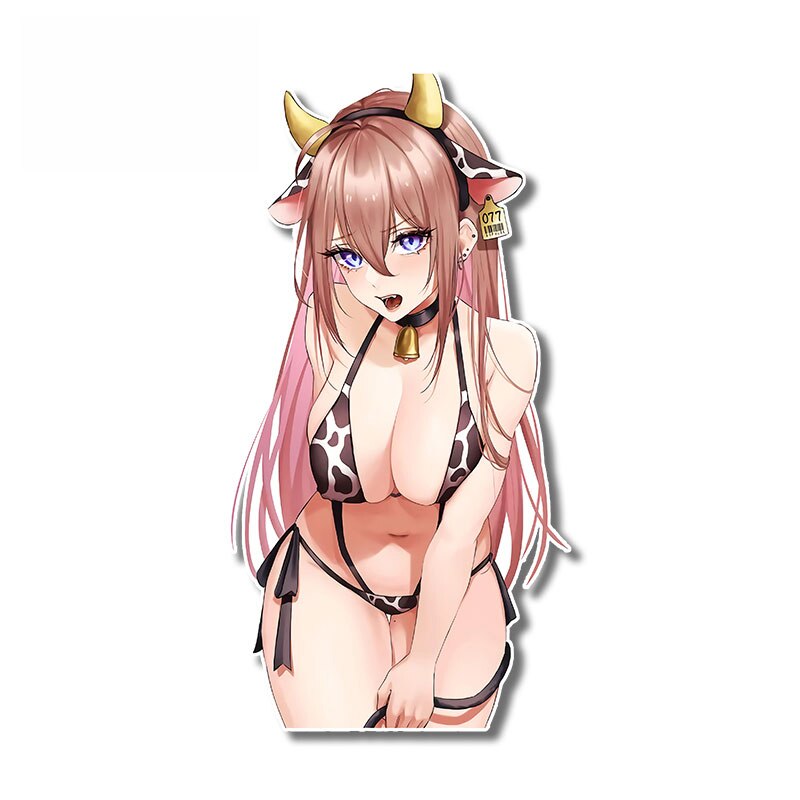 Sexy anime girl Sticker | Bikini Anime girl stickers | Sexy swimsuit stickers | underwear car stickers decal anime cute car accessories decoration