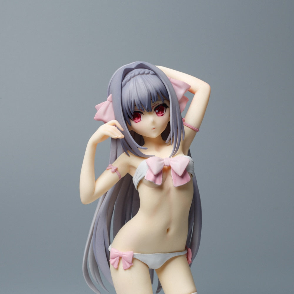 17cm Tsuki ni Yorisou Otome no Sahou Luna Sakurakouji Cherry Blossom Color ver Pvc Action Figure Collection Hentai model toys