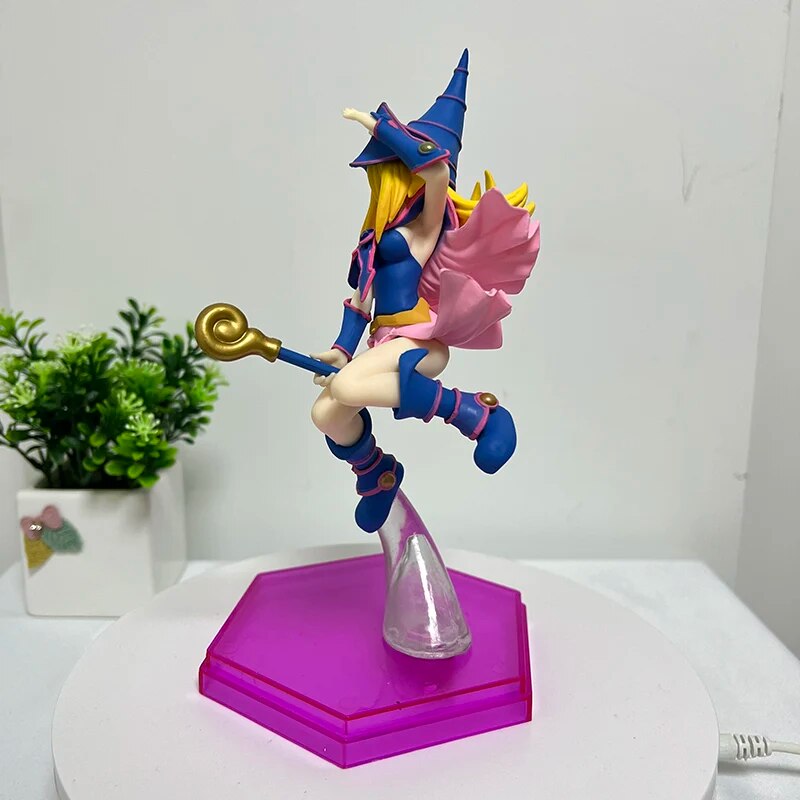 21cm POP UP PARADE Dark Magician Girl Sexy Anime Figure Yu-Gi-Oh! Duel Monsters Action Figure Collection Model Doll Toys