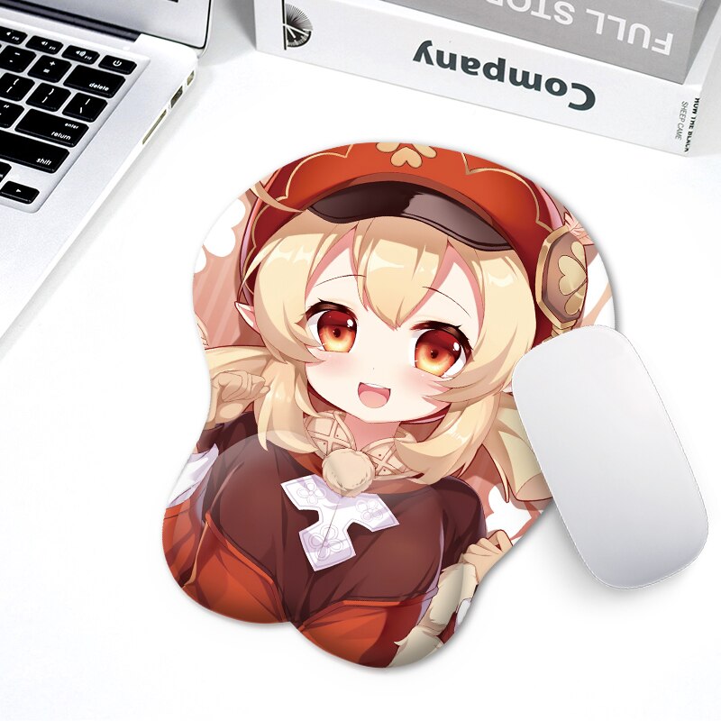 3D Boobs Mousepad | Oppai Ass Tits Mouse Pad | Silicone boobs mousepad