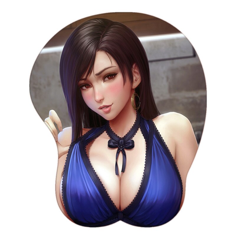 3D Sexy Girl Big Oppai Creative High Quality Anime Gel Mouse Pad with Wrist Rest Gaming MousePad Mat