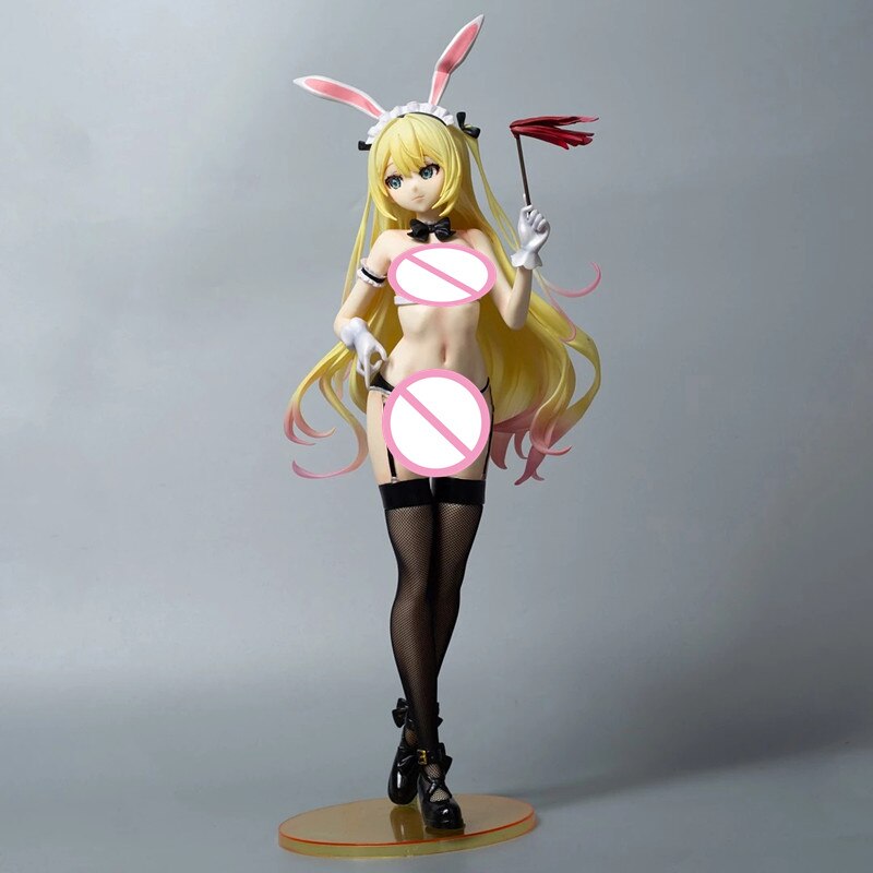 43cm FREEing Character Eruru Sexy Anime Figure B-style Eruru Maid Bunny Ver. Action Figure Adult Collection Doll Toys