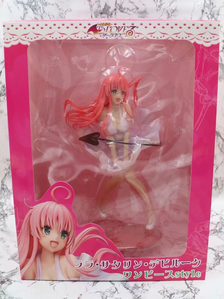 25cm To Love-Ru Darkness Sexy Anime Figure Lala Satalin Deviluke Dress Style Action Figure Momo Belia Deviluke Figure Doll Toys