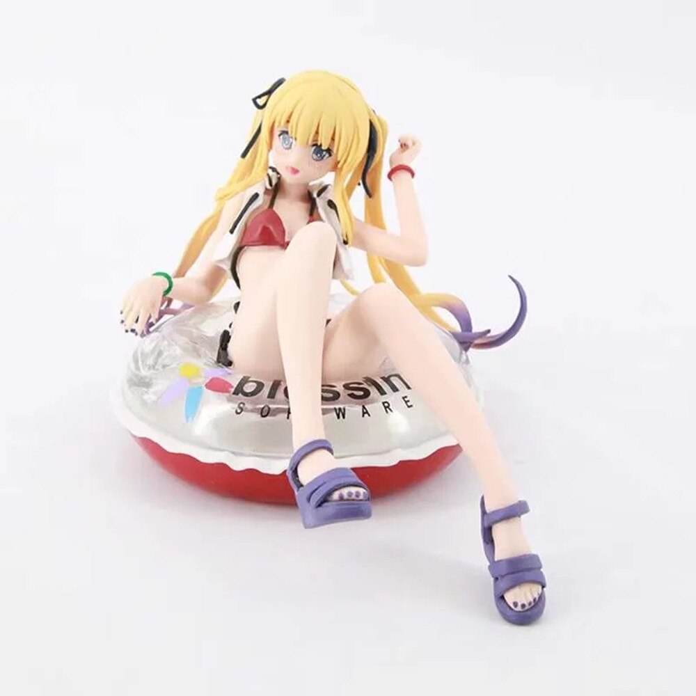 Anime How To Taise A Boring Girlfriend Fine Sawamura Spencer Eriri Summer Swimsuit Ver. PVC Action Figures Model Toy