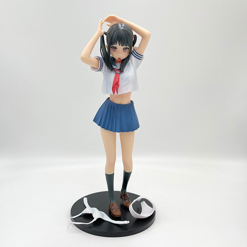 28cm Union Creative Kantoku Sailor Fuku no Mannaka Sexy Anime Figure Sailor Suit Action Figure Adult Anime Girl Figure Doll Toys