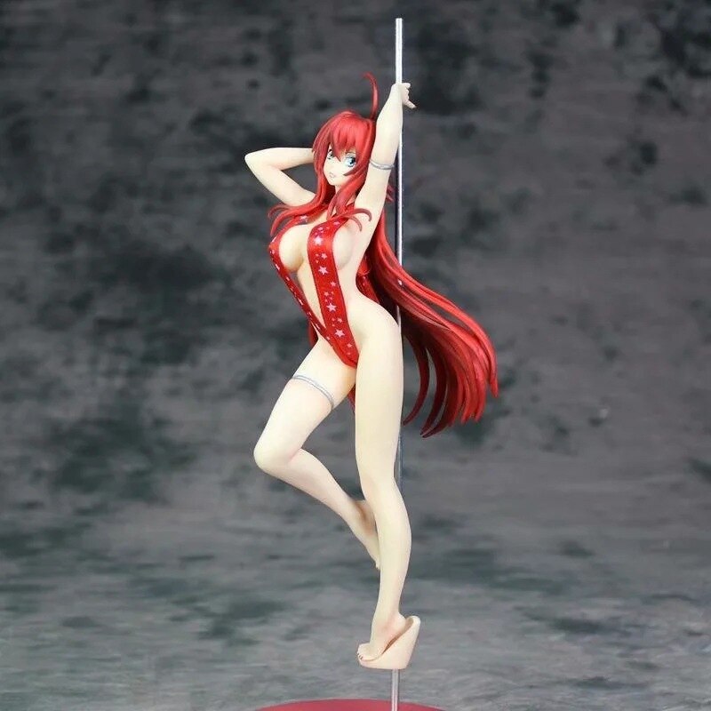 30cm High School D x D HERO Anime Figure Akeno Himejima Bunny Ver Action Figure Rias Gremory Sexy Girl Feature Model Doll Toy