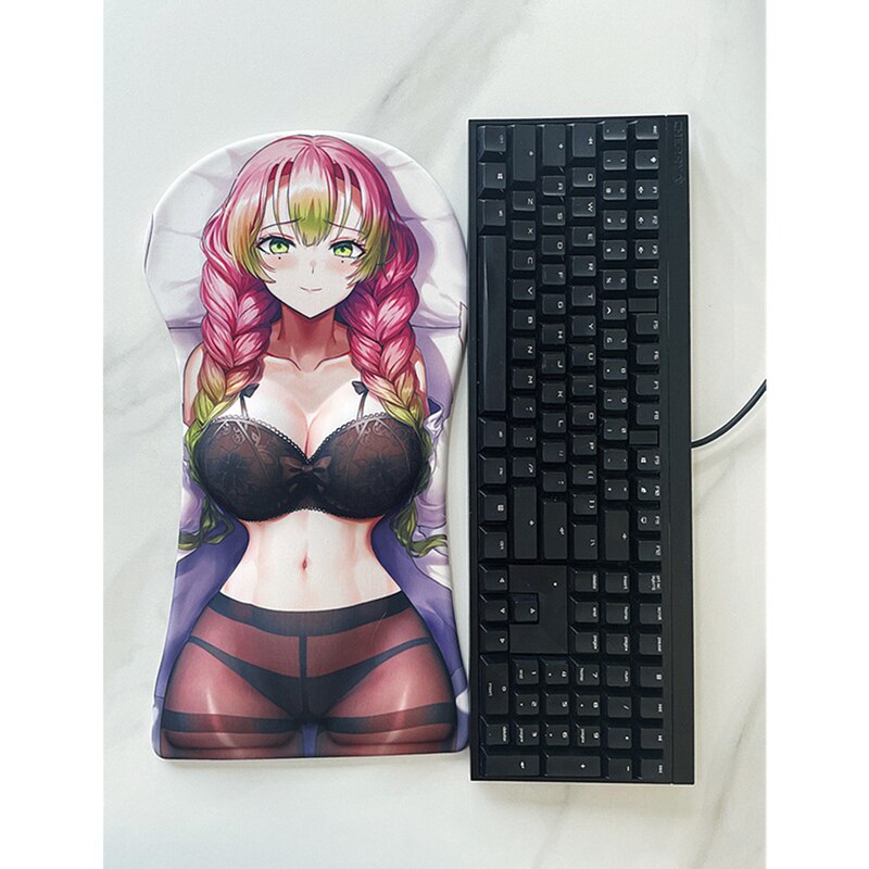 415mm Genshin Impact Nilou 3D Whole Body Large Mouse Pad Arm Wrist Rest Anime Gamer Sexy Oppai Gaming Pad