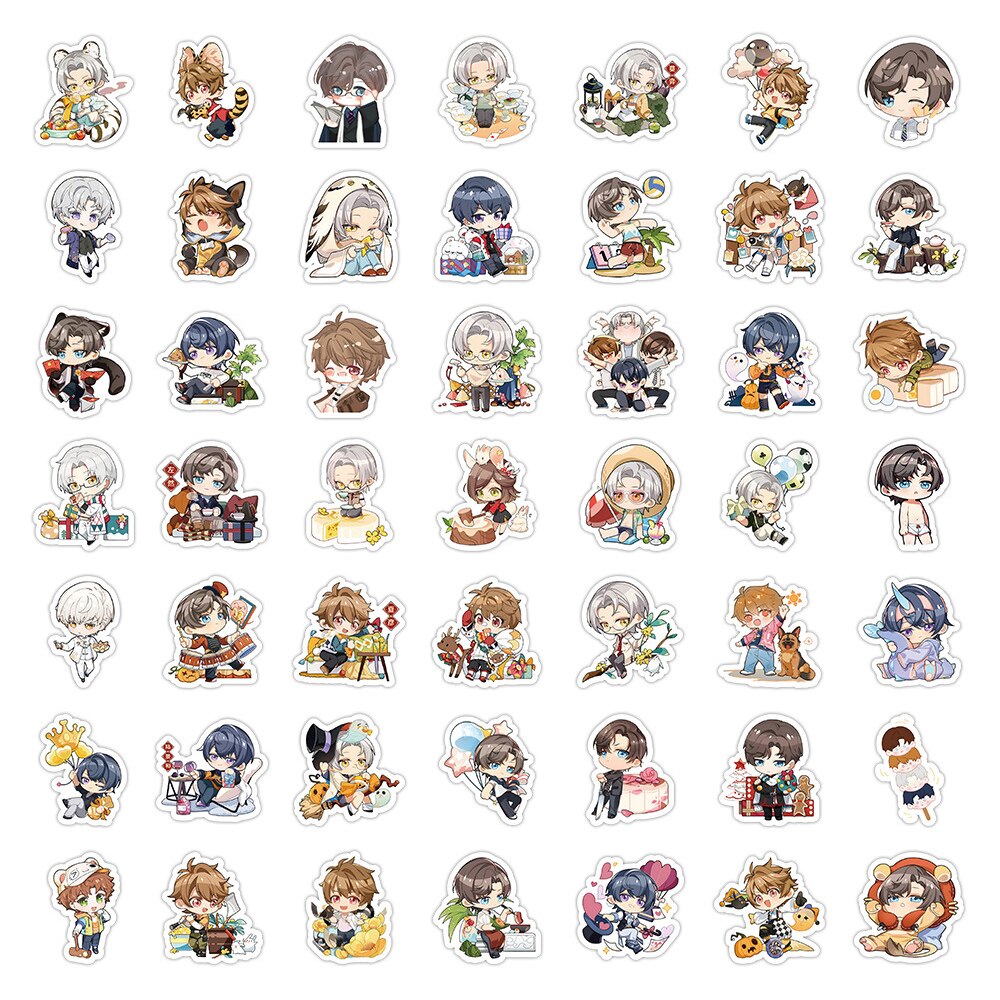 10/30/63pcs Game Tears of Themis Anime Stickers Kawaii Cartoon Decals Decorative Scrapbooking Laptop Stationery Cute DIY Sticker