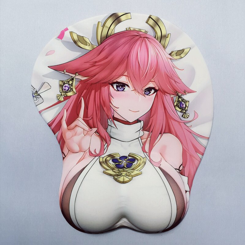 3D Boobs Mousepad | Oppai Ass Tits Mouse Pad | Silicone boobs mousepad