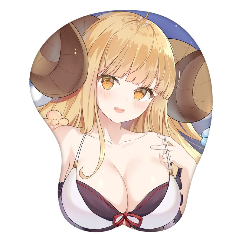 3D Mouse Pad Anila Granblue Fantasy Anime Wrist Rest Silicone Sexy Creative Gaming Mousepad Mat