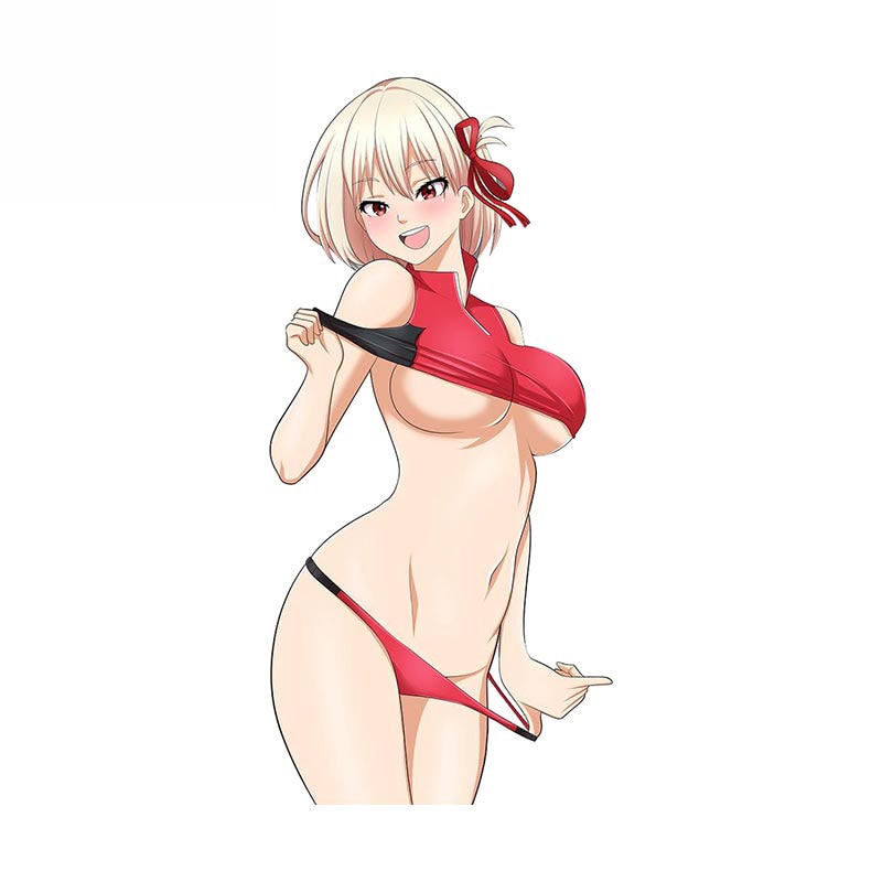 Sexy anime girl Sticker Bikini Anime girl stickers Sexy