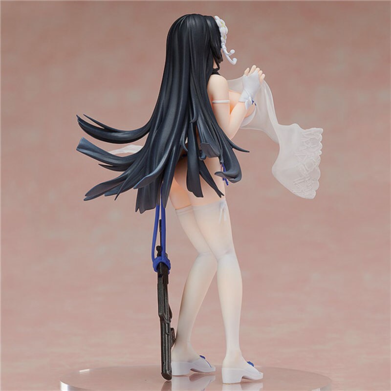 14CM Sexy Swimsuit Games Girls Frontline Anime Figure Sexy Undressing Standing Cute Girl Model PVC Static Toys Collection Doll