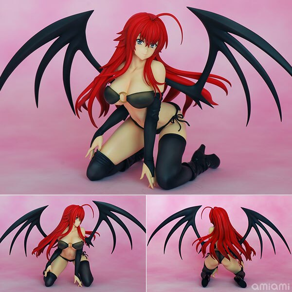 30cm High School D x D HERO Anime Figure Akeno Himejima Bunny Ver Action Figure Rias Gremory Sexy Girl Feature Model Doll Toy