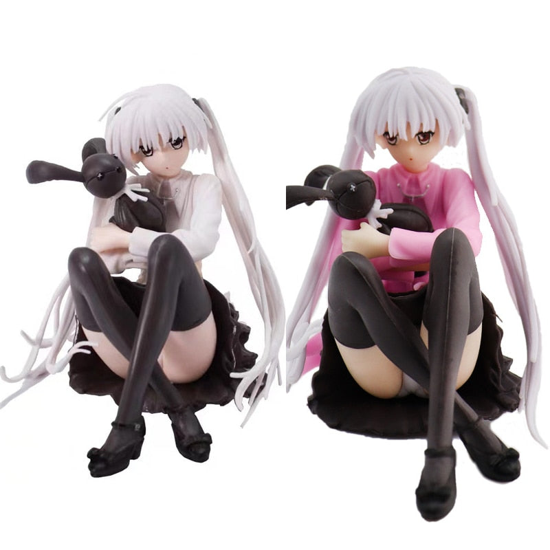 9CM Anime Figure Kasugano Sora Rabbit Hugging Version Car Decoration Action Figurine PVC Kawaii Onboard Ornament Model Doll Toys