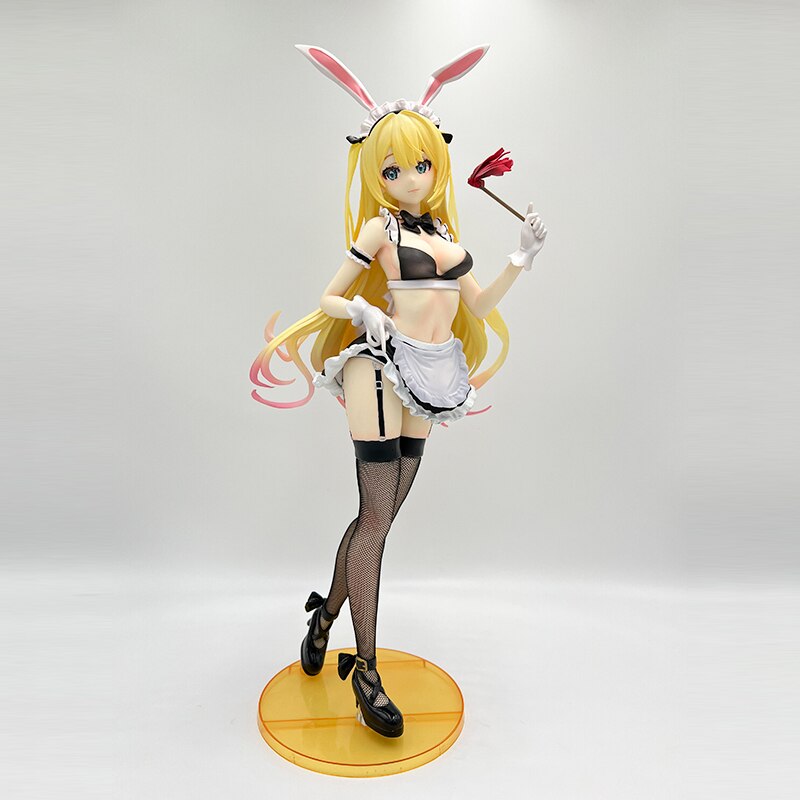 45cm B-STYLE Eruru Maid Sexy Girl Anime Figure FREEing Original Character Eruru Bunny Girl Action Figure Adult Model Doll Toys