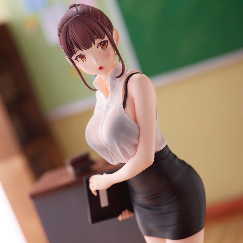 Japan Anime UnionCreative Figure Homeroom Teacher Translucent Shir Sexy Girls Action Figure PVC Model Doll Adult Collection Gift