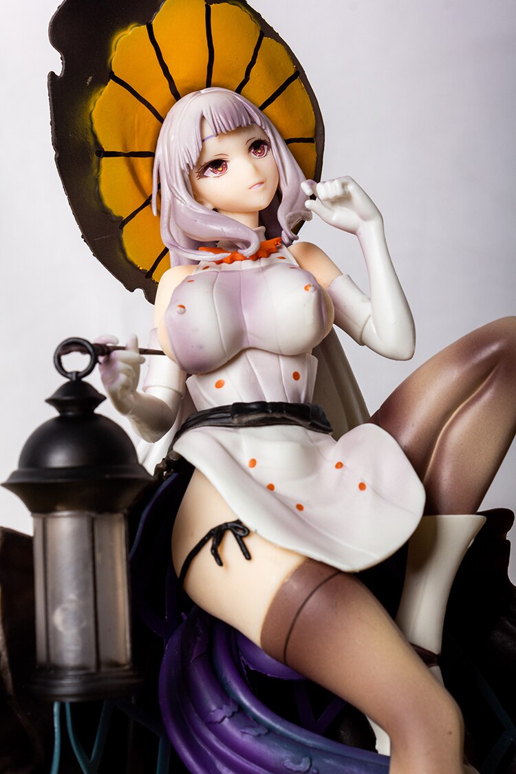 1/6 Native Halloween Miss Orangette PVC Action Figure Toy 27cm Japanese Anime Sexy Girl Figure Adult Collection Model Doll Gifts