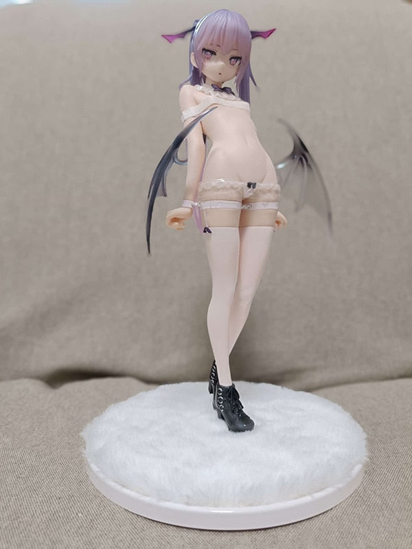 15cm Pink Charm Succubus Black Lulumu Sexy Girl Anime Figure Tamayuki Kedama Lulumu Hentaii Action Figure Adult Model Doll Toys