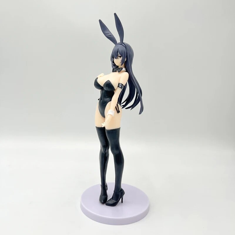 26cm Black Bunny Junpai chan Mask Sexy Girl Anime Figure Bfull FOTS JAPAN Bunny Juniors Action Figure Adult Sexy Model Doll Toys