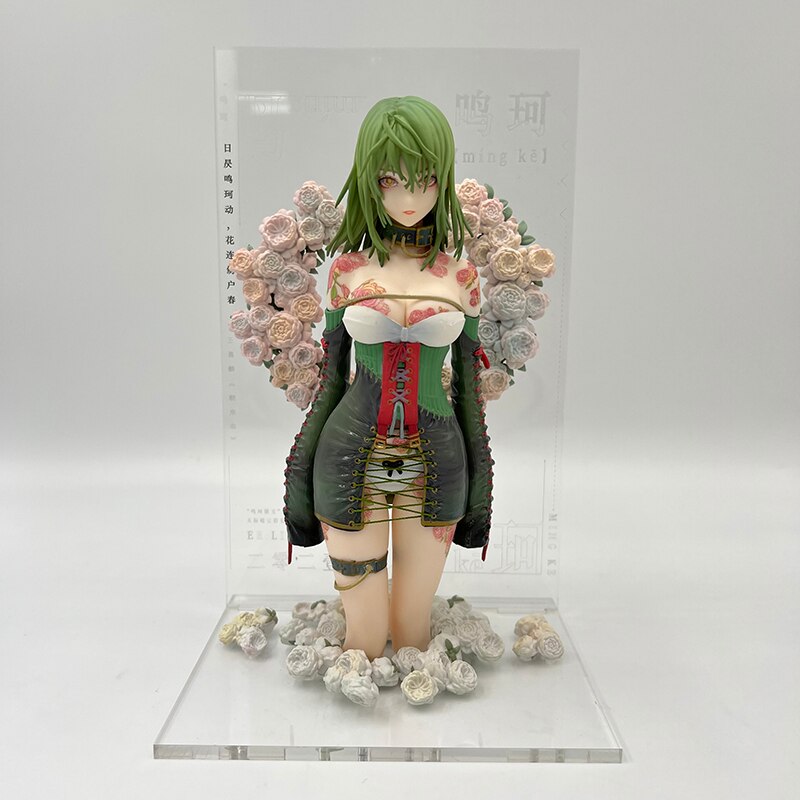 24cm Illustration Revelation Yueji Mingke Anime Girl Figure Tuyi Collaboration Yueji Mingke Action Figure Collectible Model Toys