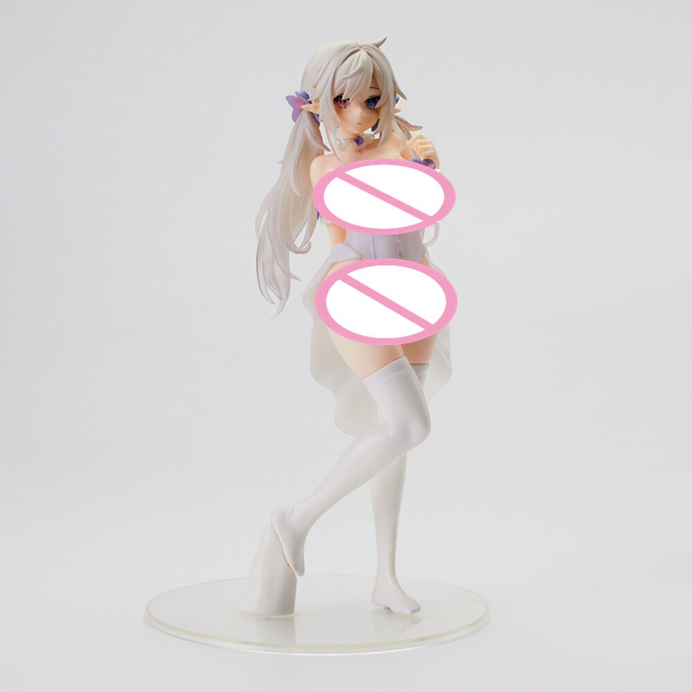 25cm Bfull FOTS JAPAN Sora Na Iro Anime Figure Pure White Erof Action Figure Girl Figure Aldult Collection Model Doll Toys