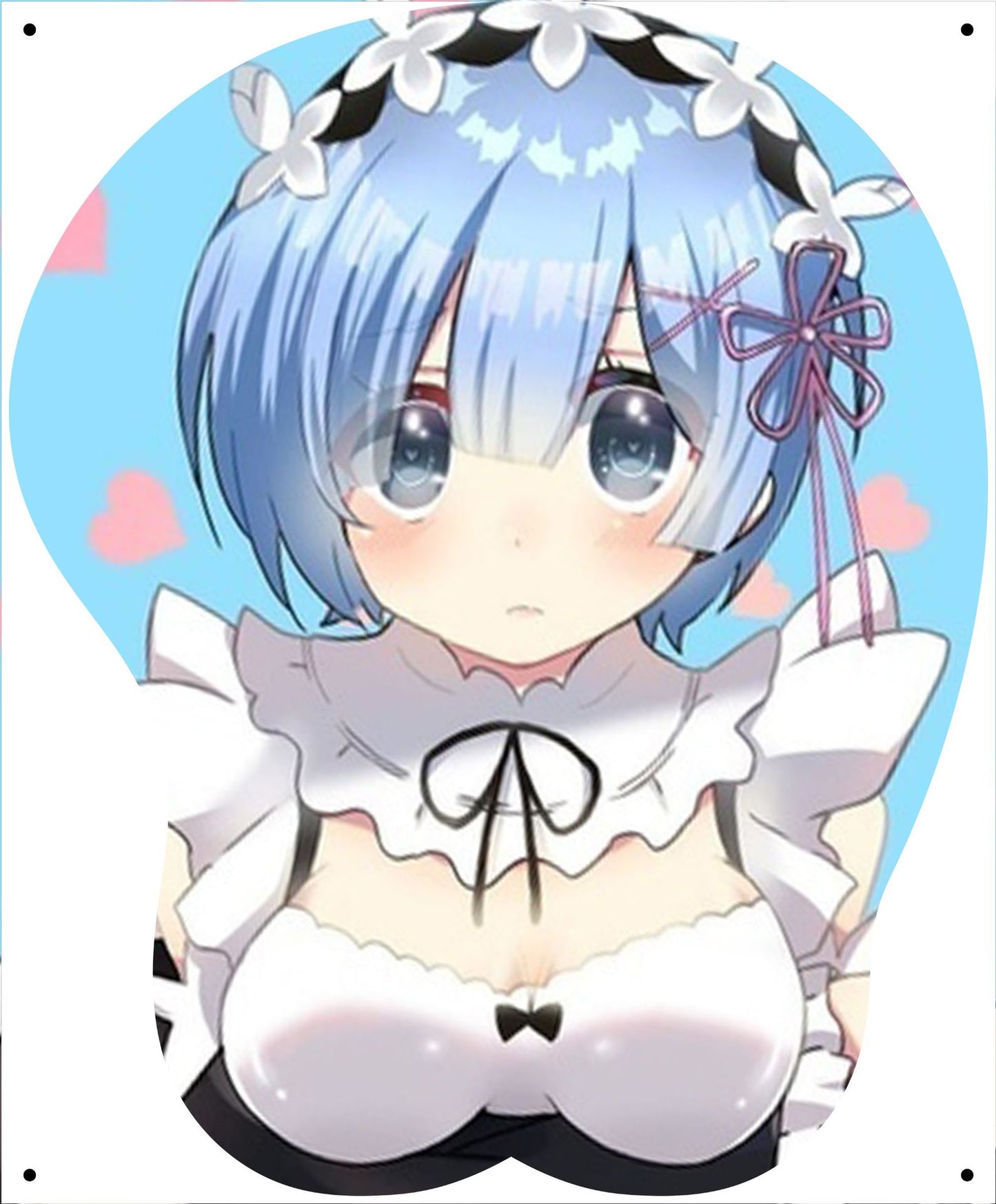 Anime Re:life In A Different World From Zero Mouse Pad Cute Ram Rem 3d Wrist Office Game Silicone Mouse Mat Computer Accessories