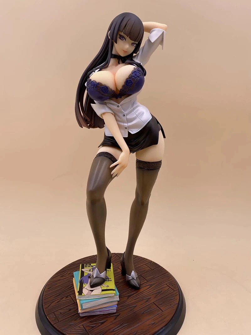 29cm SkyTube Ayame Illustration by Ban! Anime Figure Original Character Zac Aya Action Figure Adult Sexy Girl Model Doll Toys