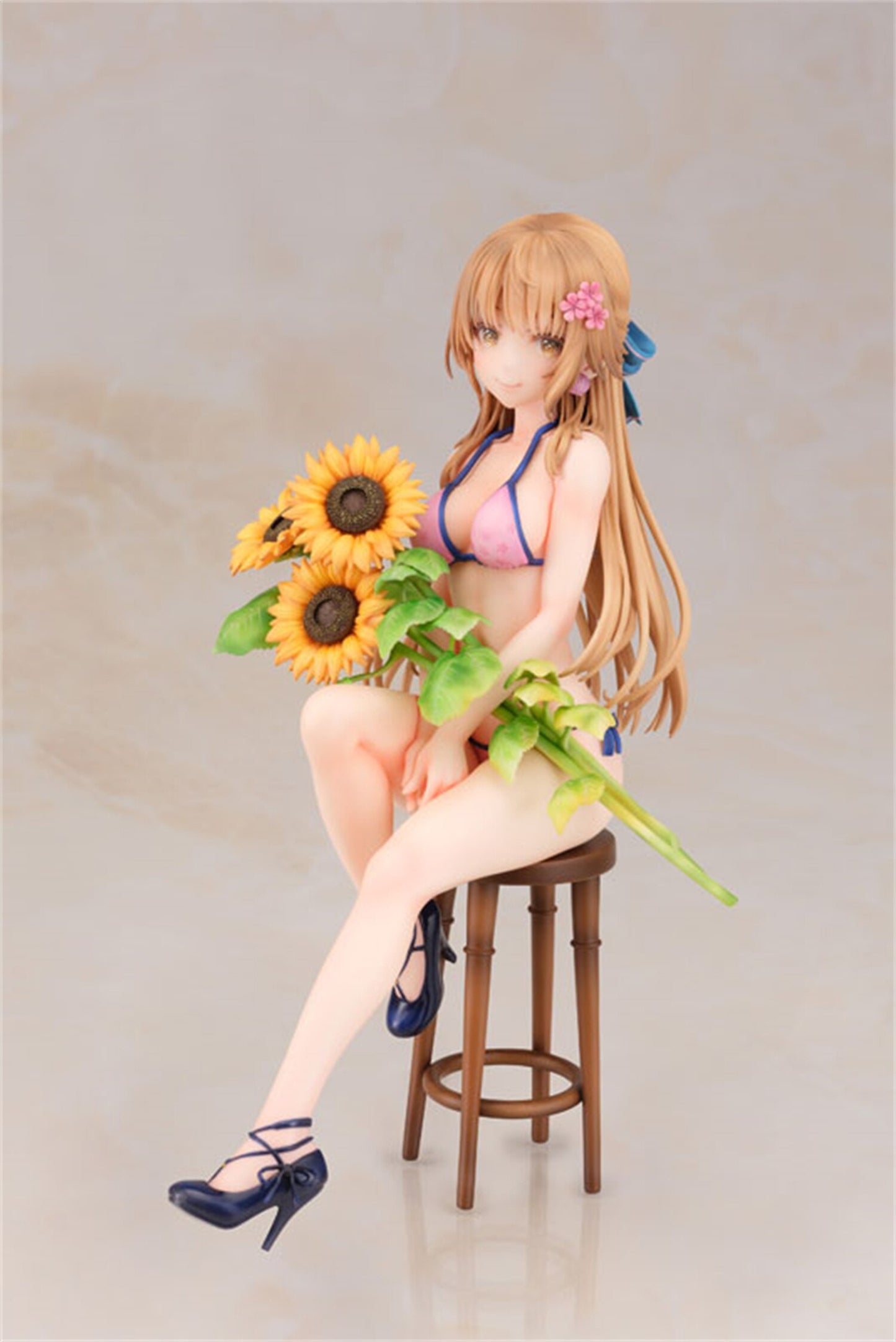 16cm Daiki Himawari Shoujo Momose Kurumi 1/7 PVC Action Figure Adult Toy Cute Girl Anime Collection Model Dolls Gift Toys