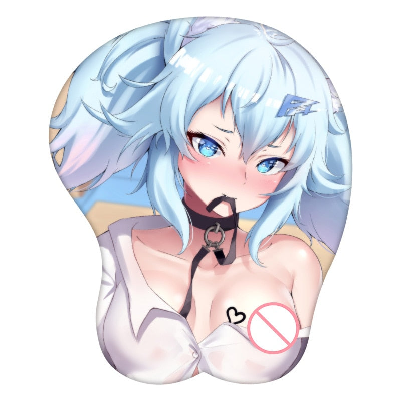 3D Mouse Pad PA-15 Girls&#39; Frontline Anime Wrist Rest Silicone Sexy Creative Gaming Mousepad Mat
