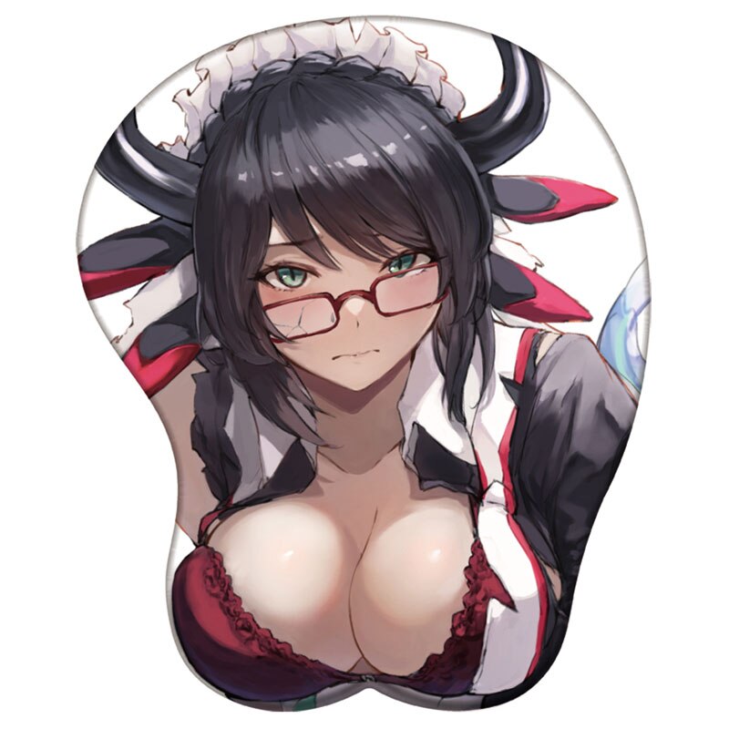 Yu Gi Oh 3D Silicone Mousepad Black Magician Girl Mazaki Anzu Wrist Support Mouse Pad Anime Oppai Sexy Girl Wrist Rest Mouse Pad