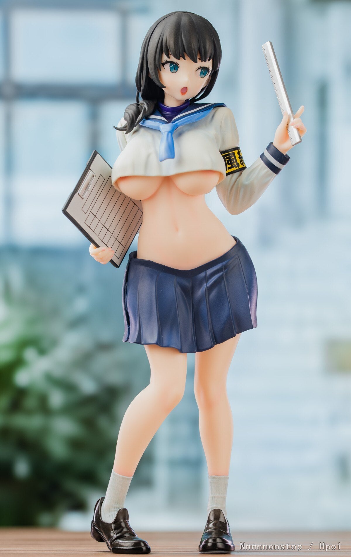 25cm Daiki Kougyou Majimeka! Fuuki Iin-san 1/6 Japanese Anime Collection toys Hentai model doll gift