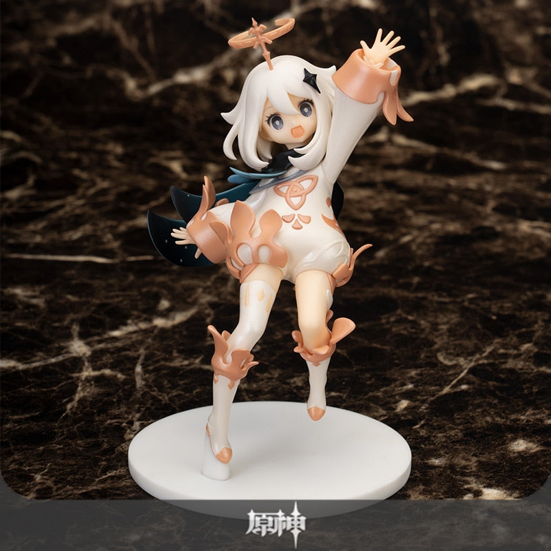 25cm Genshin Impact Ganyu Sexy Anime Figure Ganyu Swimsuit Action Figure Hu Tao/Paimon/Klee Figurine Collectible Model Doll Toys