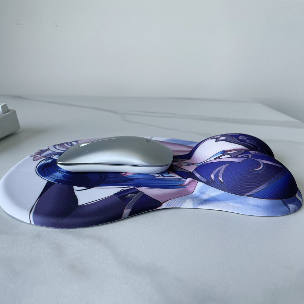 3D Boobs Mousepad | Oppai Ass Tits Mouse Pad | Silicone boobs mousepad