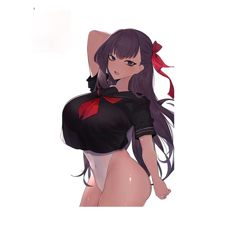 Sexy anime girl Sticker | Bikini Anime girl stickers | Sexy swimsuit stickers | underwear car stickers decal anime cute car accessories decoration