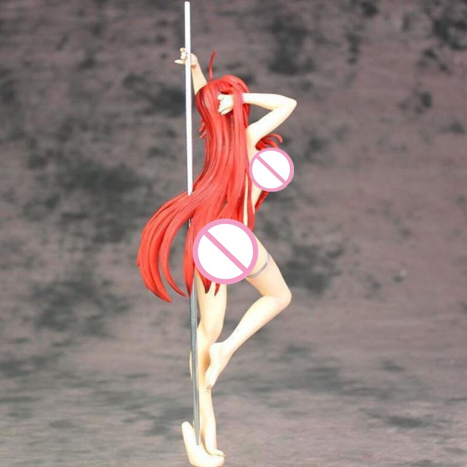 25cm High School DxD Sexy Rias Gremory Pole Dance Action Figure PVC New Collection Figures Toys Collection For Christmas Gift