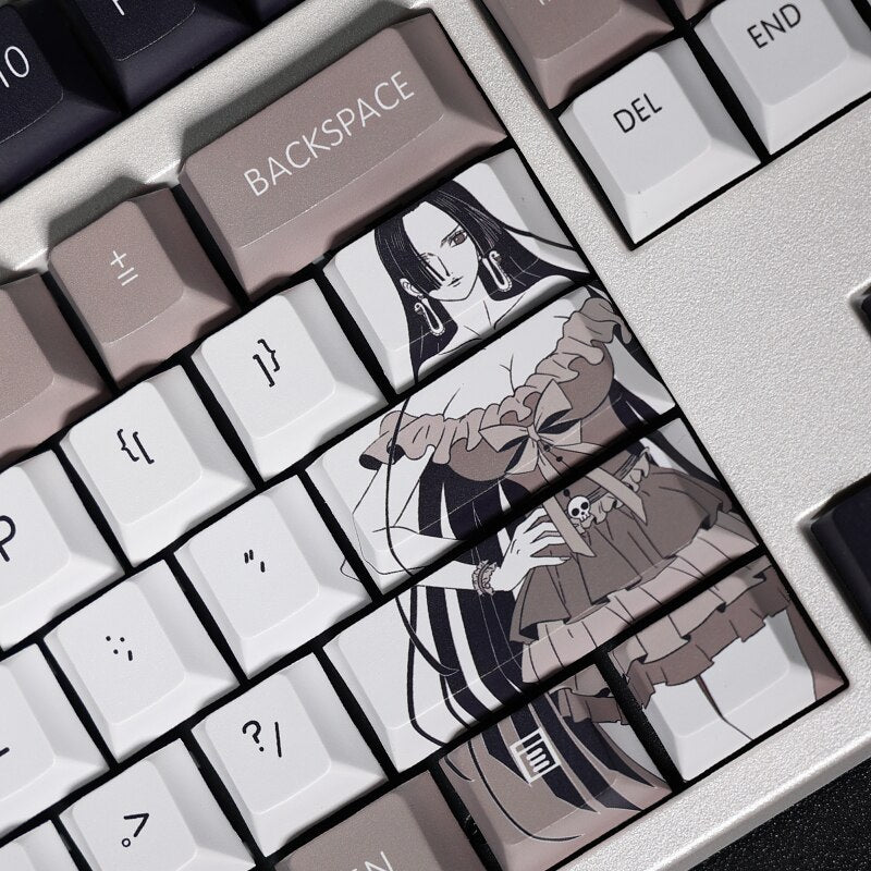 One Piece Keycaps - Keyboard PBT Keycaps Anime One Piece Luffy | One Piece  Store